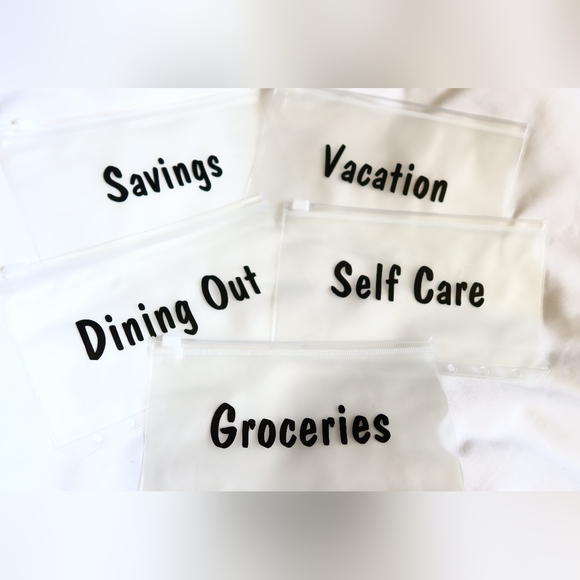 Budget Binder / Cash Stuffing / Leopard / Holographic / Cash Envelopes / Money - Picture 2 of 6